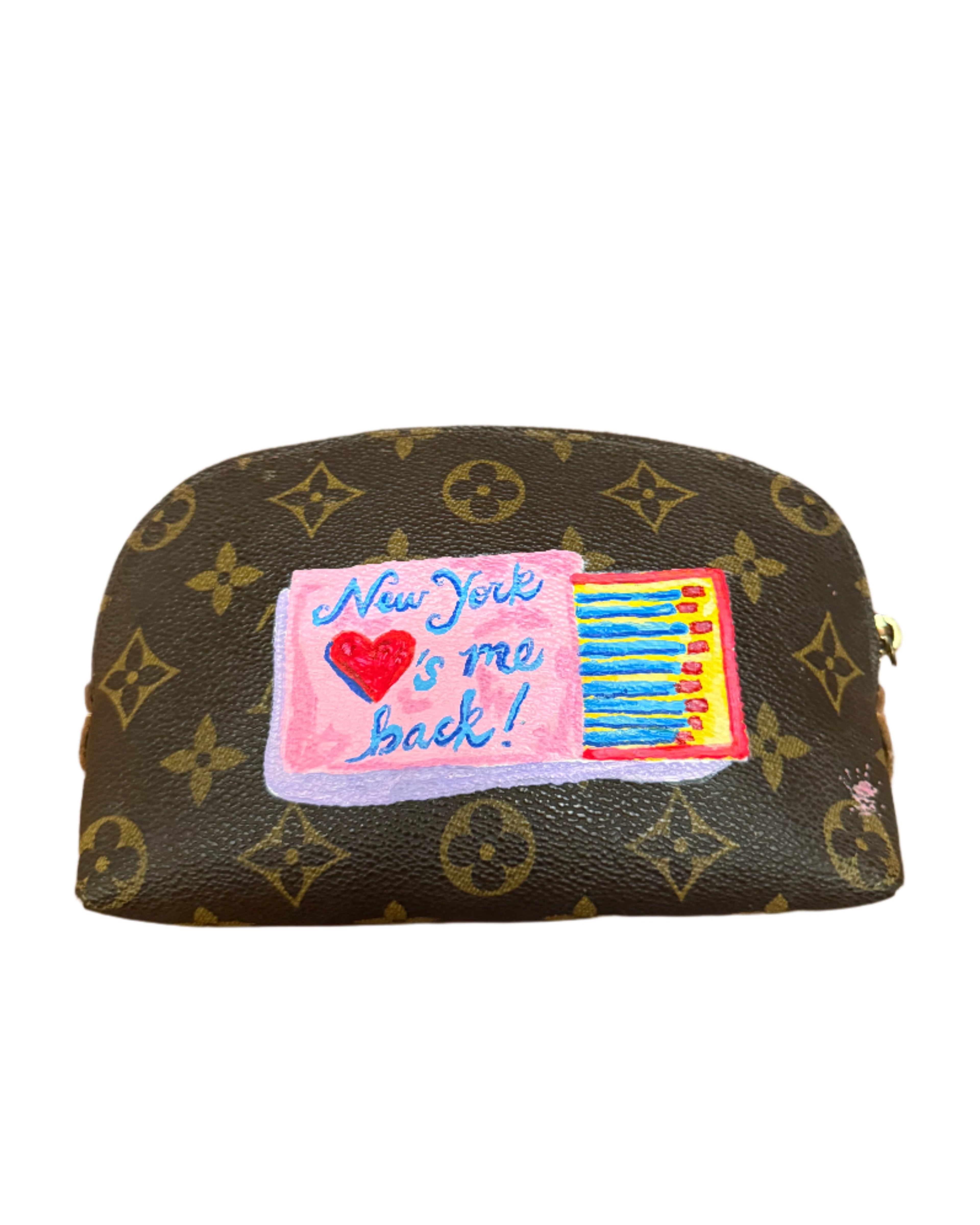 New York is my Boyfriend Makeup Bag