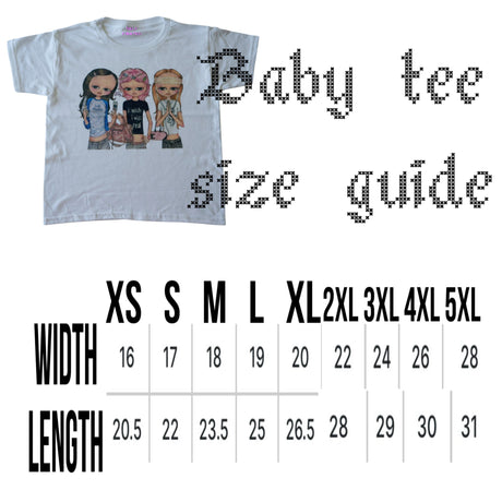 The girls tee