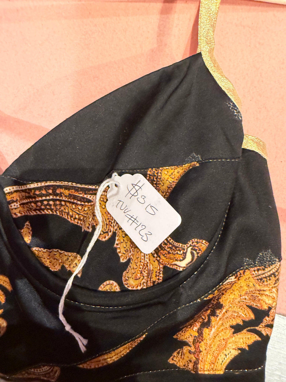 Roberto Cavalli vintage 2000s baroque tank top - size 38 - TUV #123