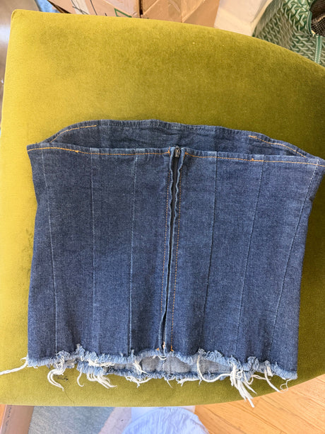 Dolce & Gabbana Italy denim tube top - sku tuv #424242