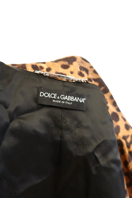 Dolce & Gabbana leopard jacket