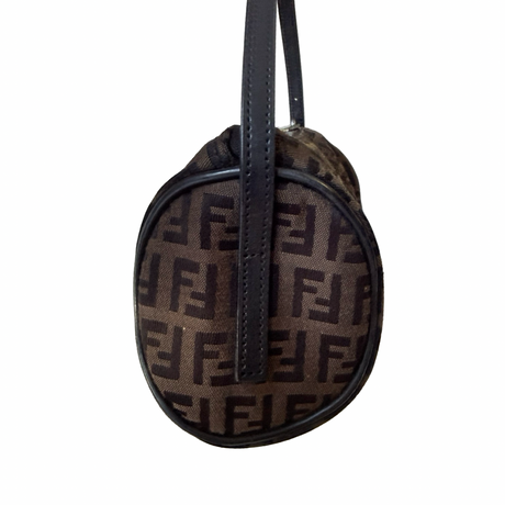 Fendi Zucchino Barrel Pouch