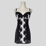 Lace underwire chemise