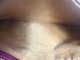 Gucci Vintage Suede Horsebit Clutch