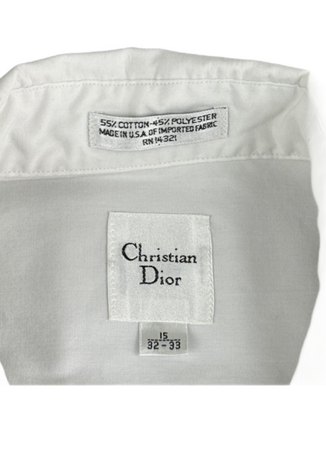 Christian Dior White Button Down