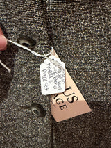 Vintage wool + silk blend tweed 2 piece set - blazer size 10 pants size 12 - TUV #1231