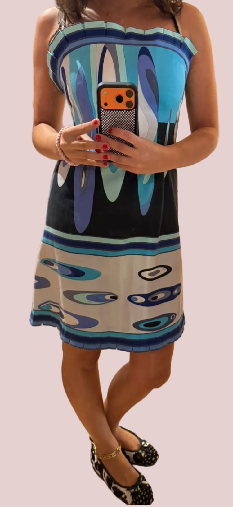 Rare vintage Emilio Pucci y2k dress Italian size 44 - TUV #12345679