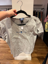 Vintage gray Mets t-shirt - sku tuv #201