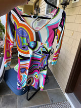 Vintage Emilio Pucci 2000s Psychedelic Dress size small - summer pucci #1010
