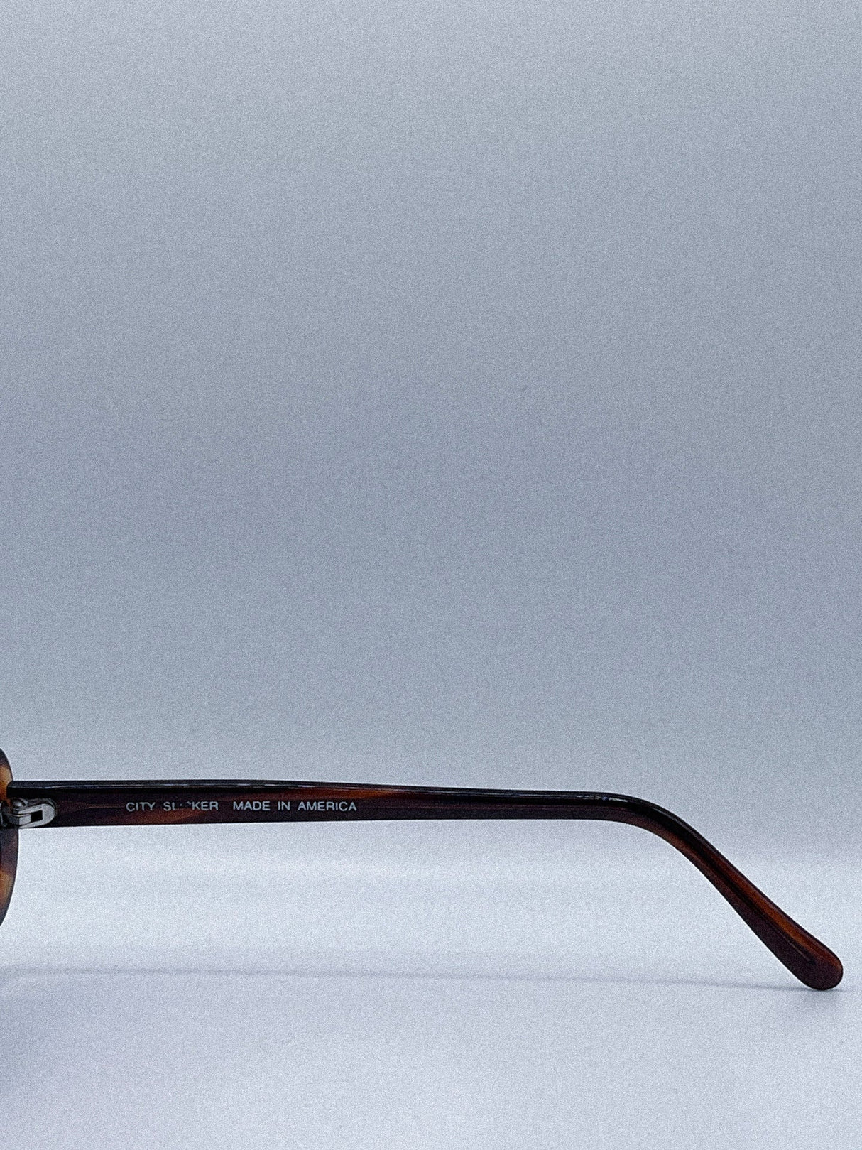 1990s City Slicker CS15 Sunglasses | Tortoise