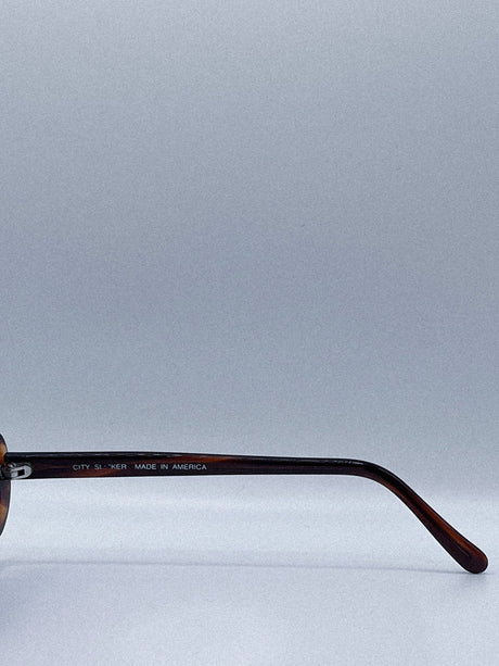 1990s City Slicker CS15 Sunglasses | Tortoise