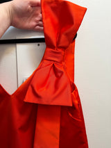 Red Parosh Dress with Bow size 8