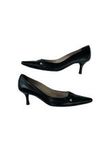Black Chanel Kitten Heels