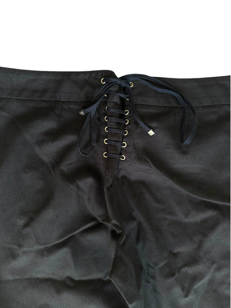 Dolce & Gabbana navy sailor button pants with corset back (44)