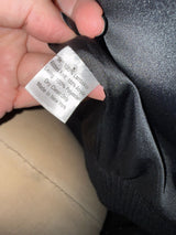 Barney's x Lisa Perry Size 4 Blue & Red Leather Bomber Jacket