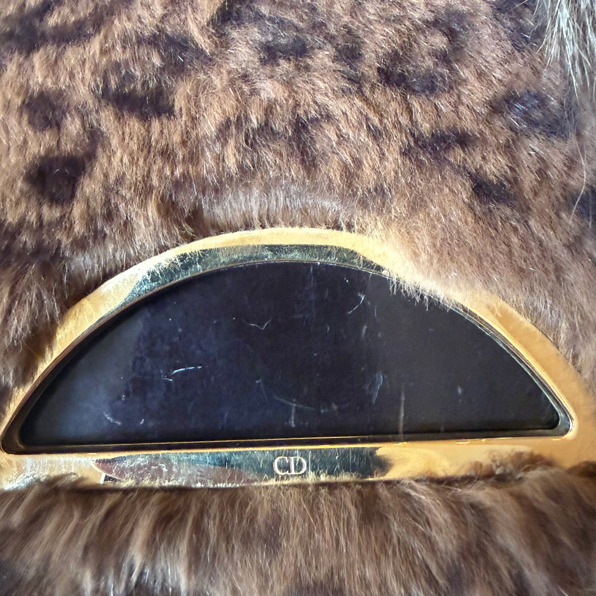 Dior Vintage Rabbit Fur Patchwork Malice