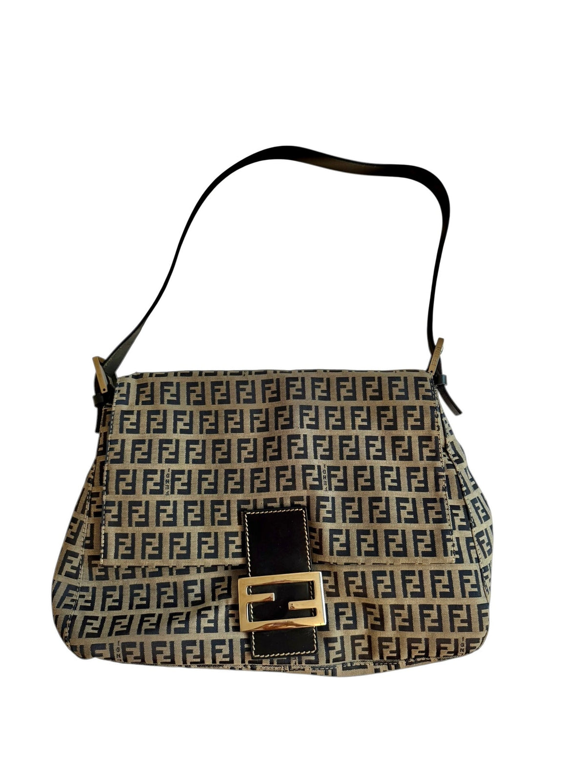 Fendi canvas zucchino mama bag