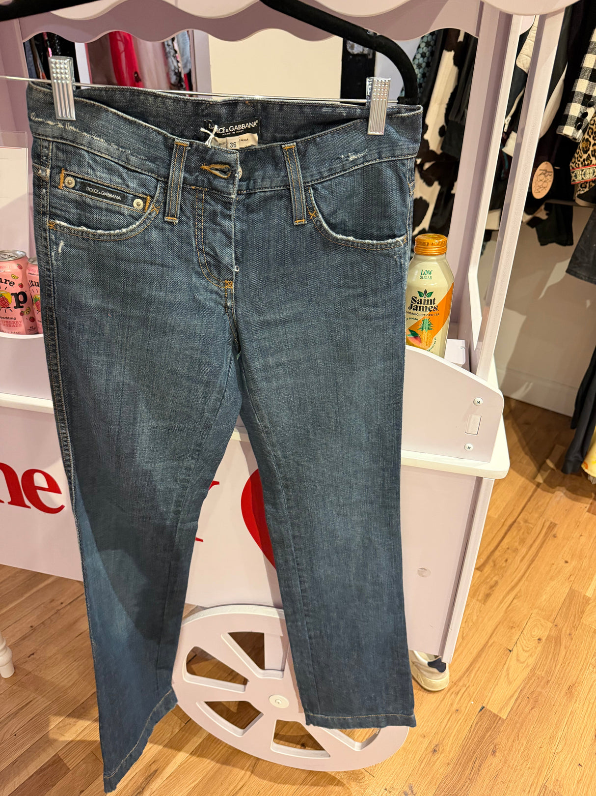 Dolce + Gabbana Y2K DG jeans - SKU TUV #5231