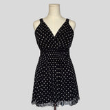 Polka dot mini dress