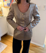 Silk Valentino Blazer and Skirt set size 12