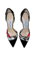 Jimmy Choo black, pink and camo heels (36.5)