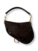 Dior Vintage Patent Leather Saddle