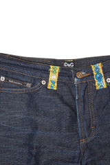 Dolce & Gabbana embroidered jeans (40)