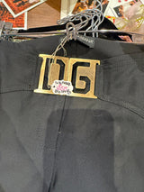 Dolce & Gabbana Iconic Y2K black wool pants as seen on MaryKate and Ashley