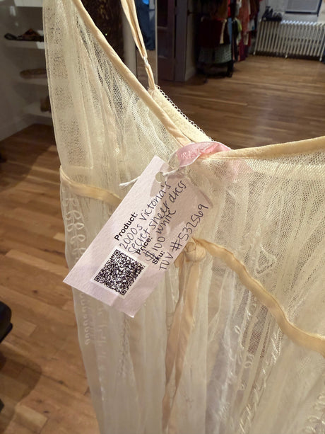 2000s Victoria’s Secret sheer white dress - TUV #532569
