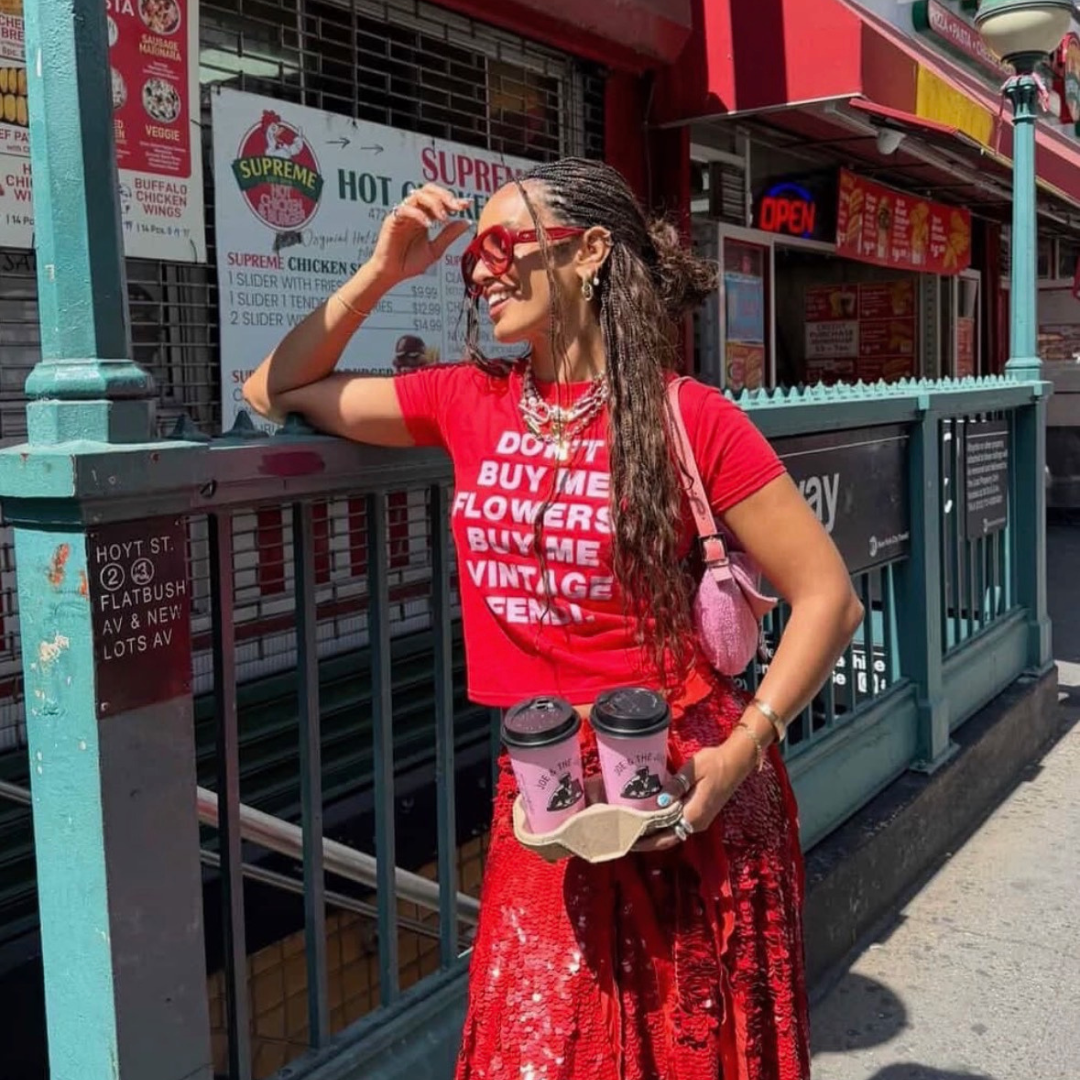 "Don't Buy Me Flowers" Baby Tee