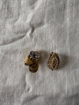 1980 Gold Eye clip ons