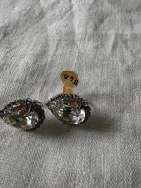Teardrop Rhinestone clip on