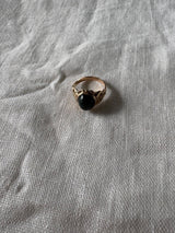 1930 Blood stone 14k ornate ring