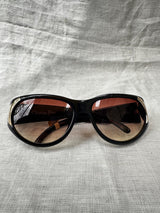 Christian Dior Black and Gold sunglasses