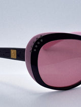 "Diamond" 1960s Diafuego Diamond Encrusted Sunglasses