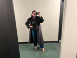 Chocolate Brown Full Length Mink Coat