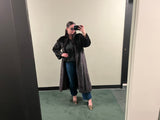 Chocolate Brown Full Length Mink Coat
