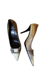 Roger Vivier python skin heels (38)