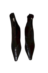 Jimmy Choo dark brown booties (35.5)