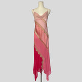 Pink gradient gown