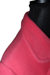 Moschino jeans pink jacket with flower detail