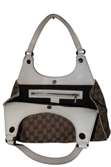 Gucci white Charmy GG bag