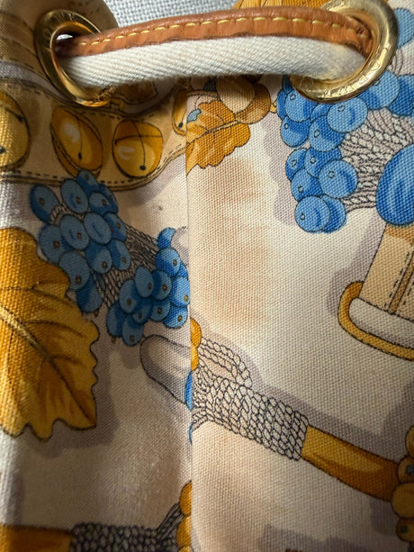 Loewe Vintage Scarf Print Tote