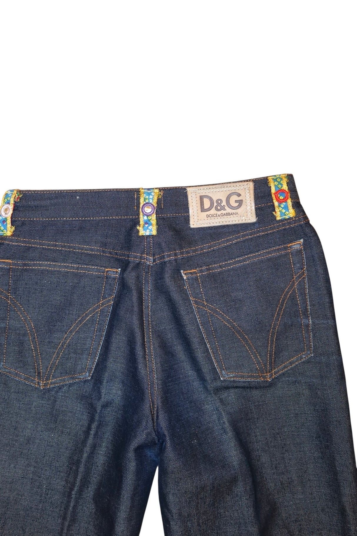 Dolce & Gabbana embroidered jeans (40)