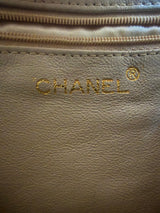 Chanel Vintage Lizard Tassel Camera Bag