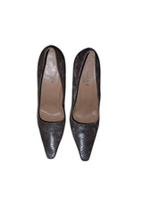 Gucci nude snakeskin heels (7.5)