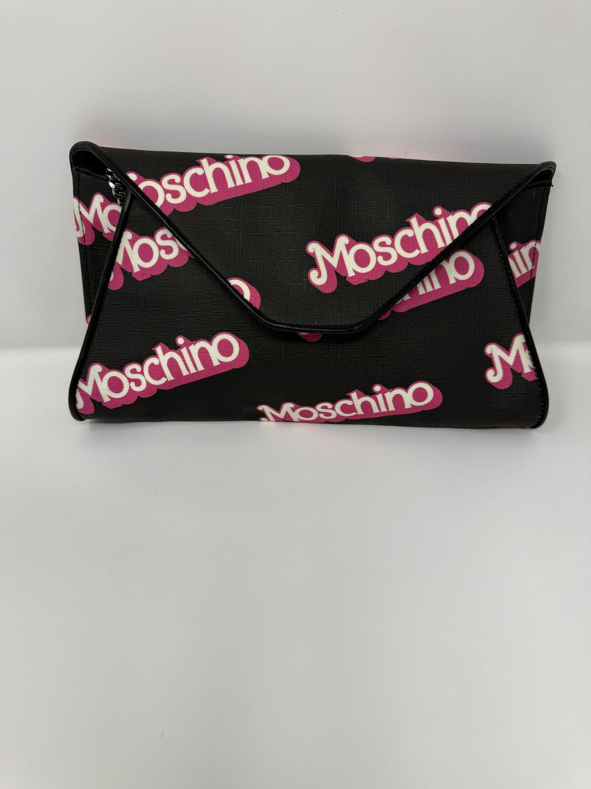 Moschino Pink & Black Barbie Shoulder Bag / Clutch