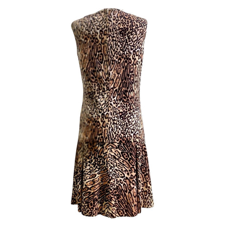 1960's I.magnin Leopard Shift Dress