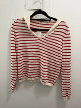 Christian Dior red and white Preloved sweater - sku TUV #5015