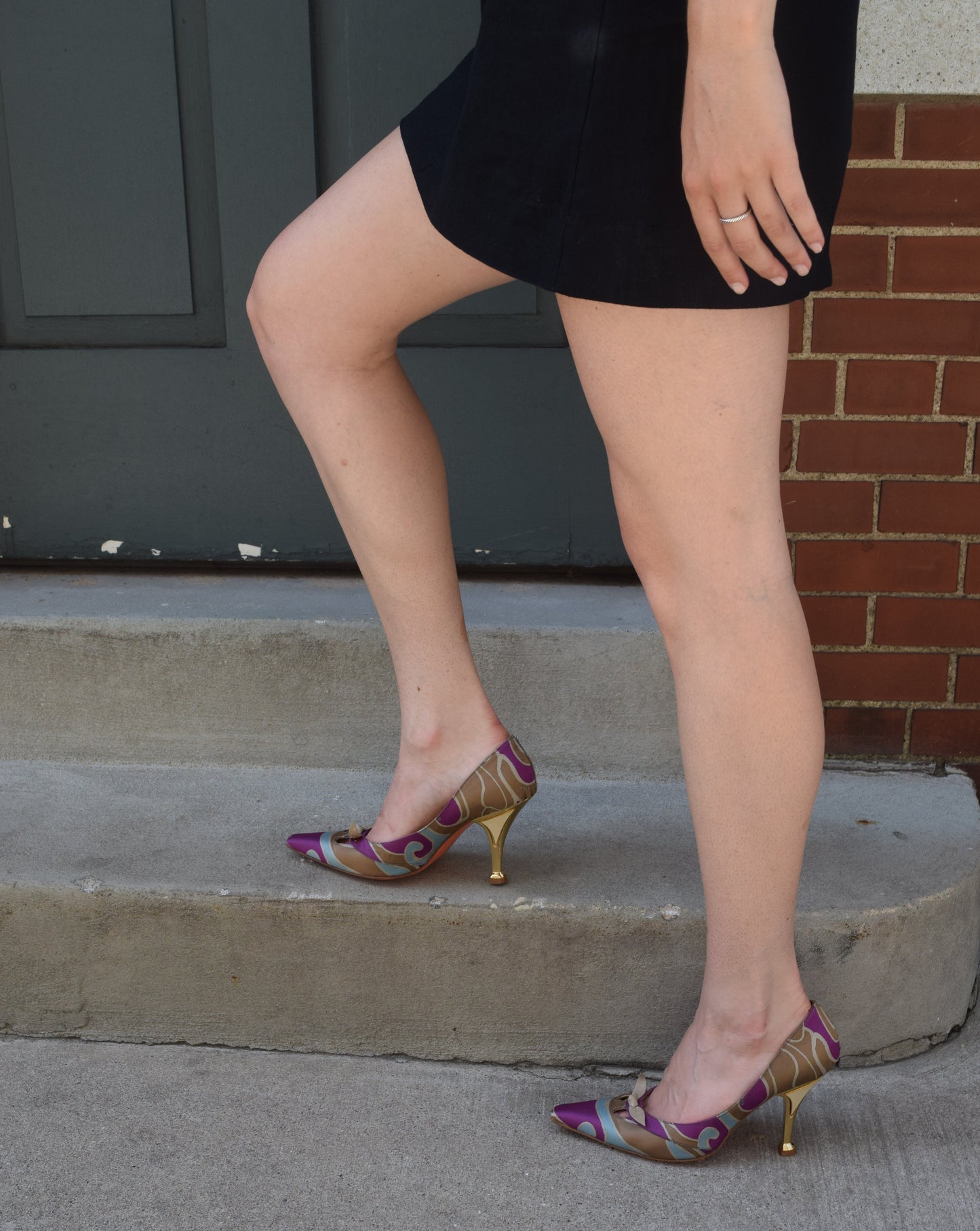 Fendi Abstract Heels